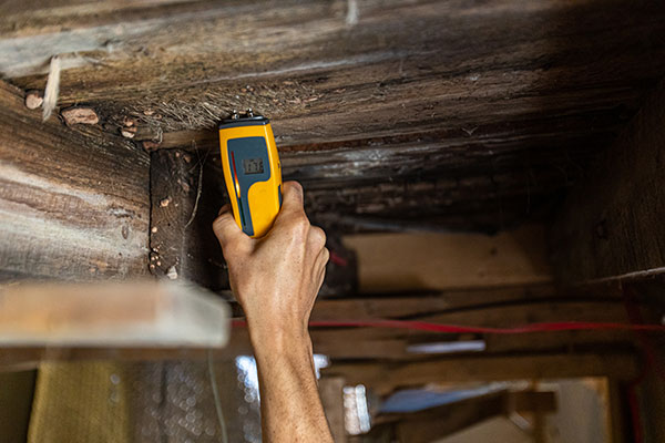 Home Inspection with a Moisture Meter